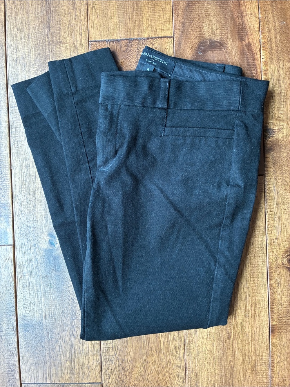Banana Republic Black Cropped Dress Pants